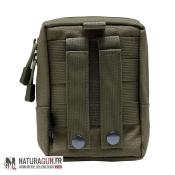 NATURAGUN® - POCHETTE - TACTIQUE MILITAIRE - EDC - MOLLE -OLIVE