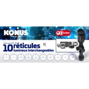 KONUS - LUNETTE TIR - KONUSPRO EL-30 - 4-16X44 - D30MM - 10 RETICULES - 510134