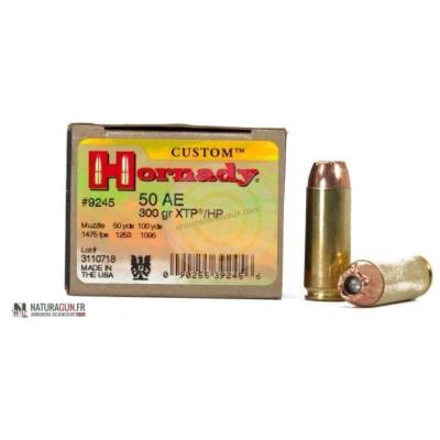 HORNADY - MUNITION - CAT B - 50 AE - 300GR - XTP® - 774200 - X20