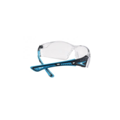 BOLLE - LUNETTE PROTECTION - SAFETY RUSH+ - INCOLORE - BLEU NOIR - 44014