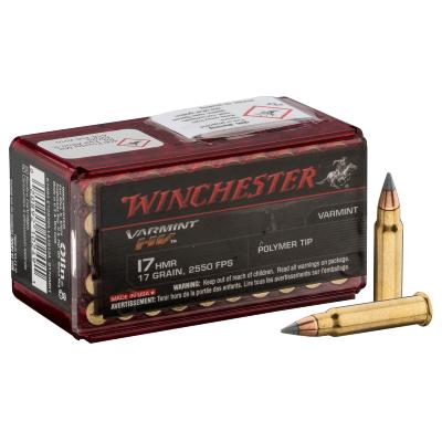 WINCHESTER - MUNITION - CAT C - 17 HMR - VARMINT - CS17HMR1 - X50