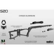 SAKO - CARABINE - CAT C - S20 HUNTER - CERAKOTE - 308 - 5 CPS - 61CM - 32502215