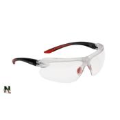 BOLLE - LUNETTE PROTECTION - SAFETY IRI-S - INCOLORE - RED - CORDON - IRIPSI