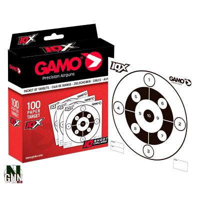 GAMO - CIBLES - CARTONS - 14X14 - SPECIAL 10X - G5105 - X100