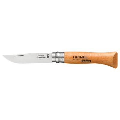 OPINEL - COUTEAU PLIANT - N°06 - LAME 70MM - TRADITION CARBONE - VIROBLOC