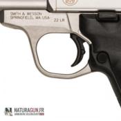 S&W - PISTOLET - CAT B - VICTORY - FILETE - 22 LR - INOX - 11 CP - 5.5" - 777624