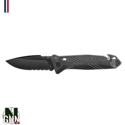 TB OUTDOOR - COUTEAU PLIANT - CAC - PA6 - ARMEE FR - NOIR + BOITE - 11060050