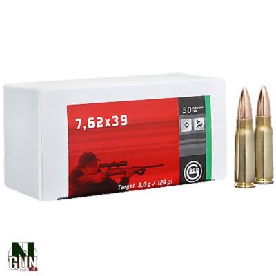 GECO - MUNITION - CAT B - 7.62X39 - VM - 124 Gr - 2317812 - X50