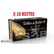 SELLIER & BELLOT - MUNITION - CAT B - 9MM- 124 GR - 8 G - FMJ - 3041 - X500