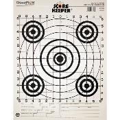 SCORE KEEPER - CIBLES - NOIRE - 46 x 35CM - 51400708 - 45716 - X12