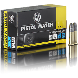 RWS - MUNITION - CAT C - PISTOL MATCH - 22LR - 2132443 - X50