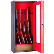 JIGA INFAC - COFFRE FORT - ARME EPAULE - 12 AR - VIT. C. BOIS - 150X72X35 - LV12