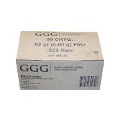 GGG - MUNITION - CAT B - 223 / 5.56 - 62 GR - FMJ - BOITE - GGG55662 - X50