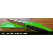 MORAKNIV - COUTEAU FIXE - LIMITED EDITION NATURAGUN® - MODELE 2020 - VERT - INOX