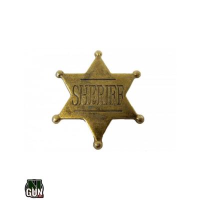 DENIX - GOODIES - ETOILE DE SHERIF - 6 BRANCHES - DOREE - ET106