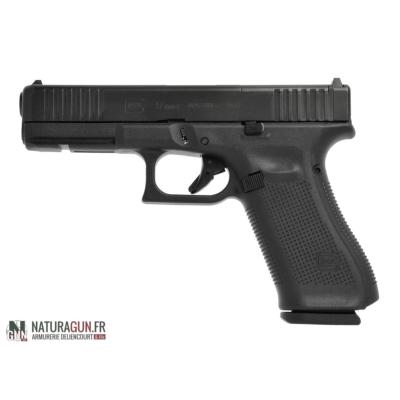 GLOCK - PISTOLET - CAT B - 17 GEN 5 FS - MOS - 9MM - BLACK - 39952