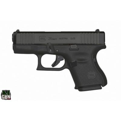 GLOCK - PISTOLET - CAT B - 26 GEN 5 FS - 9MM - BLACK - 47677