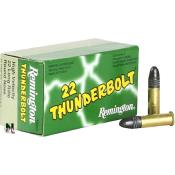 REMINGTON - MUNITION - CAT C - 22 LR - THUNDERBOLT - 40 GR - CA21238 - X500