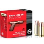 GECO - MUNITION - CAT B - 9MM - 124GR - RED ZONE - JHP - PM - 2402932 - X20