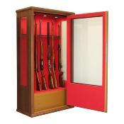 JIGA INFAC - COFFRE FORT - ARME EPAULE - 14 ARMES - VITRINE - 170X92X46 - V90