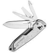 LEATHERMAN - COUTEAU PLIANT - FREE T2 - STAINLESS - 832682