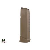 GLOCK - CHARGEUR - CAT B - COYOTE - 19X - 9MM - 17+2 CPS - 33834 - 50004 - 1587