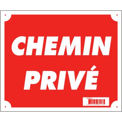 NATURAGUN® - PANCARTE - AKYL - CHEMIN PRIVE - A50843