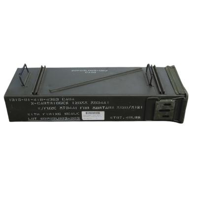 EUROPARM - CAISSE A MUNITIONS - ARMEE - 120MM - 30X15.5X81CM - ACIER - A60446