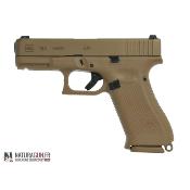 GLOCK - PISTOLET - CAT B - 19X - 9MM - TAN - COYOTE - 70397