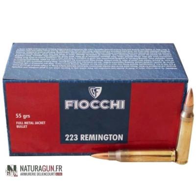 FIOCCHI - MUNITION - CAT B - 223 REM - 5.56 - 55 GR - FMJ - FI705561 - X50