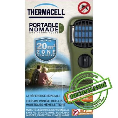 THERMACELL - ANTI MOUSTIQUES - PACK PORTABLE NOMADE - OLIVE - THMRGJ