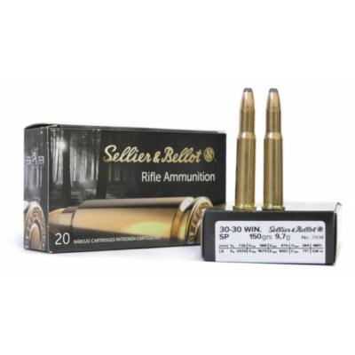 SELLIER & BELLOT - MUNITION - CAT C - 30X30 WIN - SP - 150GR - 765436 - X20