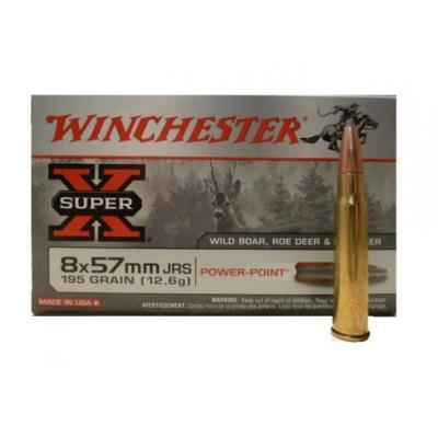 WINCHESTER - MUNITION - CAT C - 8X57 JRS - SUPER X - 195GR - PP - CM857JS - X20