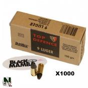 FIOCCHI - MUNITION - CAT B - 9MM- BL. MAMBA - 100GR - FMJTC - FI70941200 - X1000