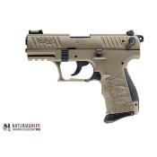 WALTHER - PISTOLET - CAT B - P22 QD - 22 LR - FDE - DESERT - 10 CPS - 780754