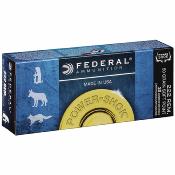 FEDERAL - MUNITION - CAT C - 222 REM - 50 GR - SP - 62200263 - X20