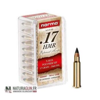 NORMA - MUNITION - CAT C - V-MAX - 17 HMR - 17GR - 2409742 - X50