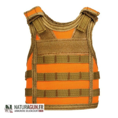 NATURAGUN® - GOODIES - GILET PARE BALLE DECO - BOUTEILLE BIERE - ORANGE