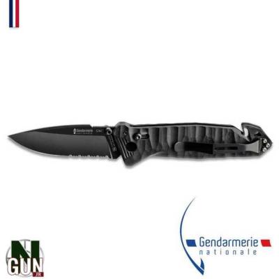 TB OUTDOOR - COUTEAU PLIANT - CAC - PA6 - GENDARMERIE + HOUSSE - 10500014