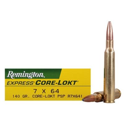 REMINGTON - MUNITION - CAT C - 7X64 - 140 GR - PSP - CORE LOKT - CG7641 - X20