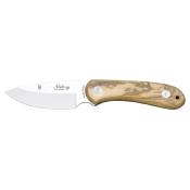 NIETO - COUTEAU FIXE - MAX HUNTER - OLIVIER - LAME 95MM - ETUIS CUIR - NI1056