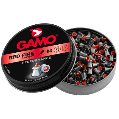 GAMO - MUNITION - CAT D - PLOMBS - 4.5MM - RED FIRE - G3370 - X125
