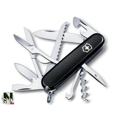 VICTORINOX - COUTEAU SUISSE - HUNTSMAN - NOIR - 16 FONCTIONS - 1.3713.3