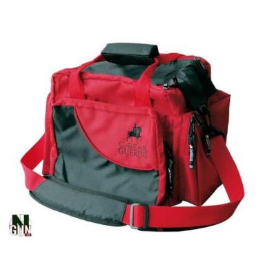 GUERINI CAESAR - SAC DE TIR - RANGE BAG - MULTI POCHE - ROUGE / NOIR - F70140