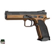 CZ - PISTOLET - CAT B - TACTICAL TS SPORT 2 - TS2 DEEP BRONZE - 9MM - 784343