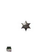 DENIX - GOODIES - ETOILE SHERIFF - 5 BRANCHES - GRISE - ET113/NQ